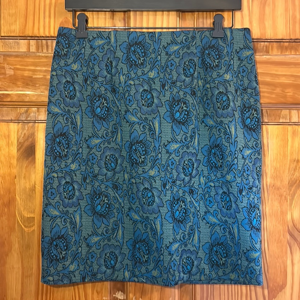 J.Jill Floral Pencil Skirt
